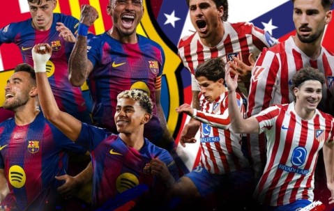 西甲，巴萨大战马竞！！