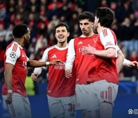 随着阿森纳1-1绝平，巴黎5-2，皇马3-0曼城，欧冠最新晋级形势出炉